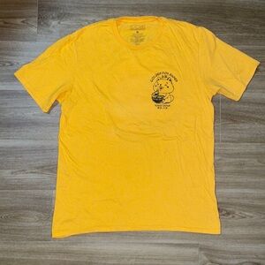 Yellow Graphic Tee